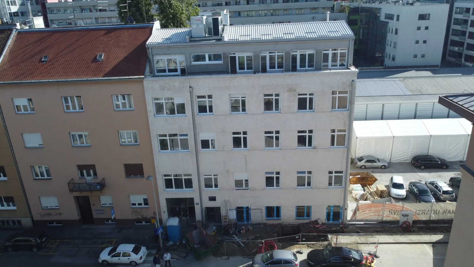 Rekonstrukcija poslovne zgrade Vrbanićeva - DOMinvest