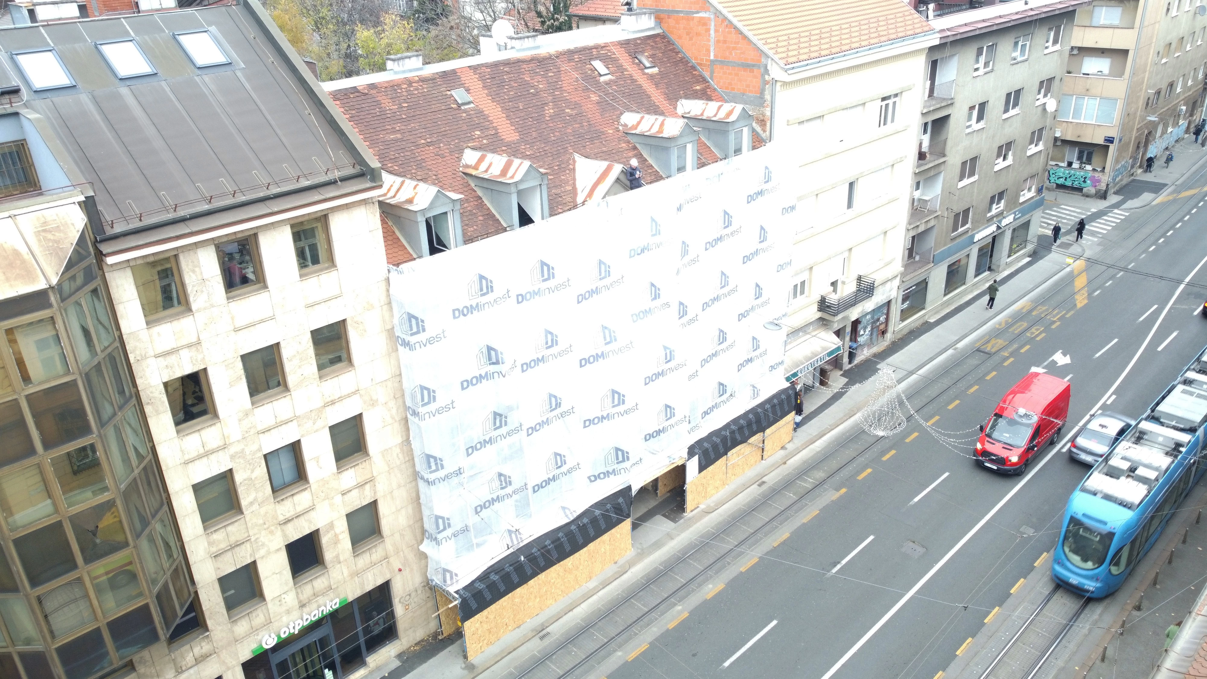 Obnova oštećene stambene zgrade Vlaška 125 - DOMinvest