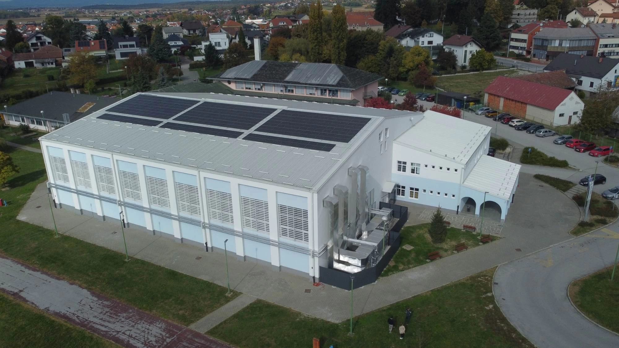 Obnova sportske dvorane Vrbovec - DOMinvest