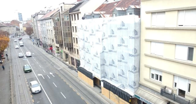 Započela obnova zgrade oštećene u potresu - DOMinvest