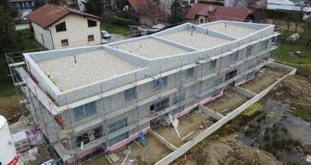 Projekt kuće u nizu Kerestinec - završna faza - DOMinvest