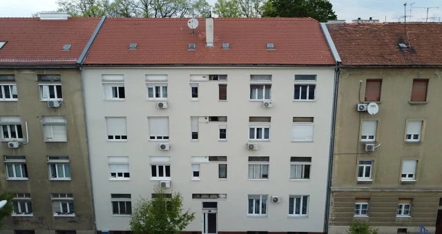 Sanacija uličnog i dvorišnog pročelja višestambene zgrade - DOMinvest