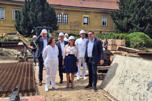 Posjet ministrice zdravstva gradilištu u Novom Marofu - DOMinvest