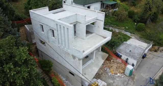 Završena izvedba konstrukcije obiteljske kuće - DOMinvest